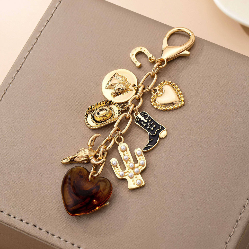 Western Multi-Charm Bag Charm