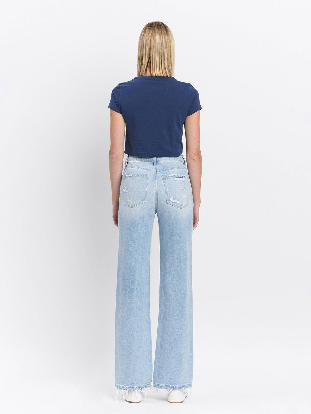 90's Vintage Revival Super High Rise Flare Jeans
