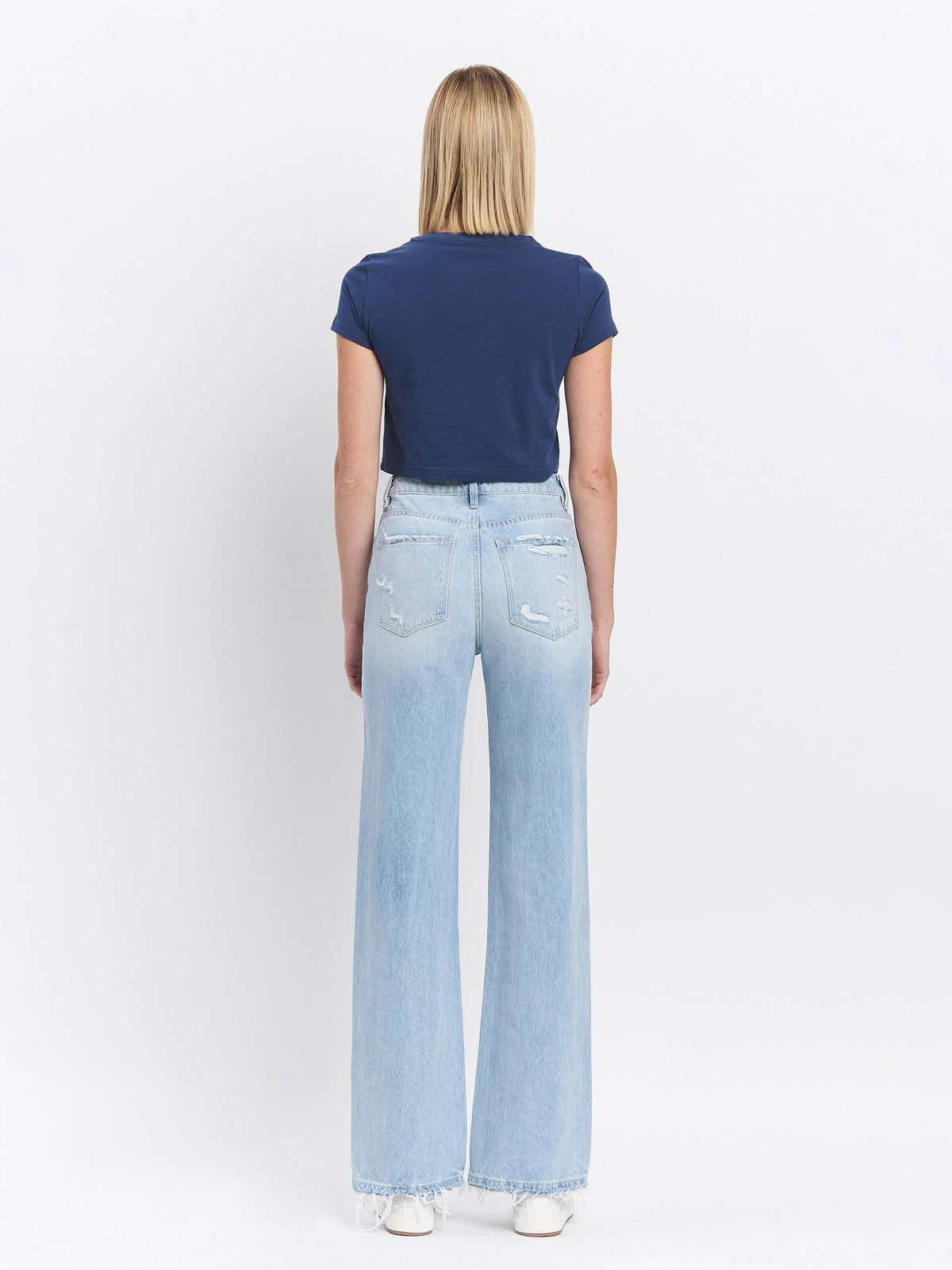 90's Vintage Revival Super High Rise Flare Jeans