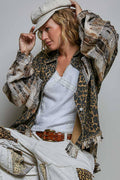Leopard Fringe Shacket