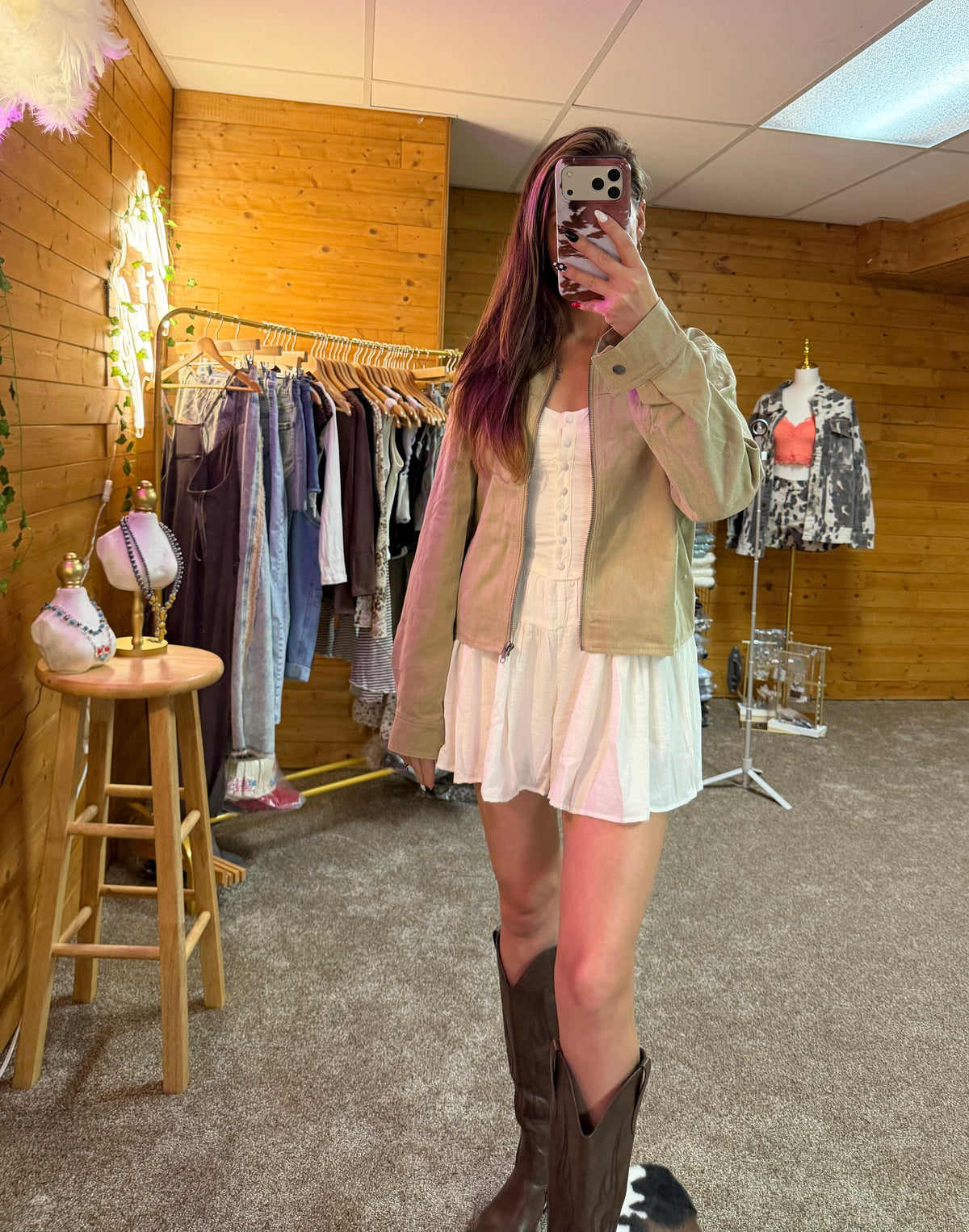 Sweetheart Button Down Romper