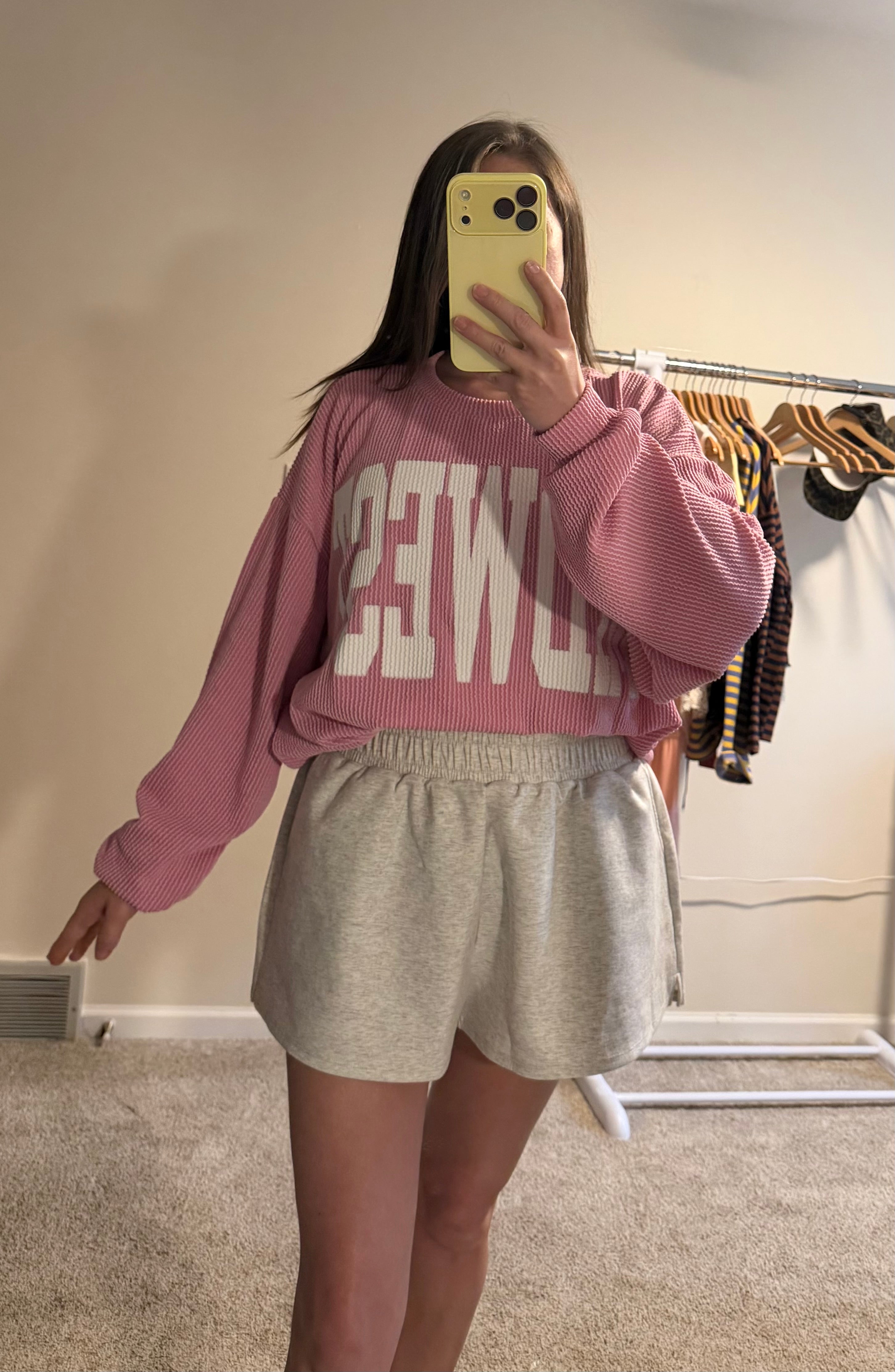 MIDWEST Comfy Oversize Graphic Crew