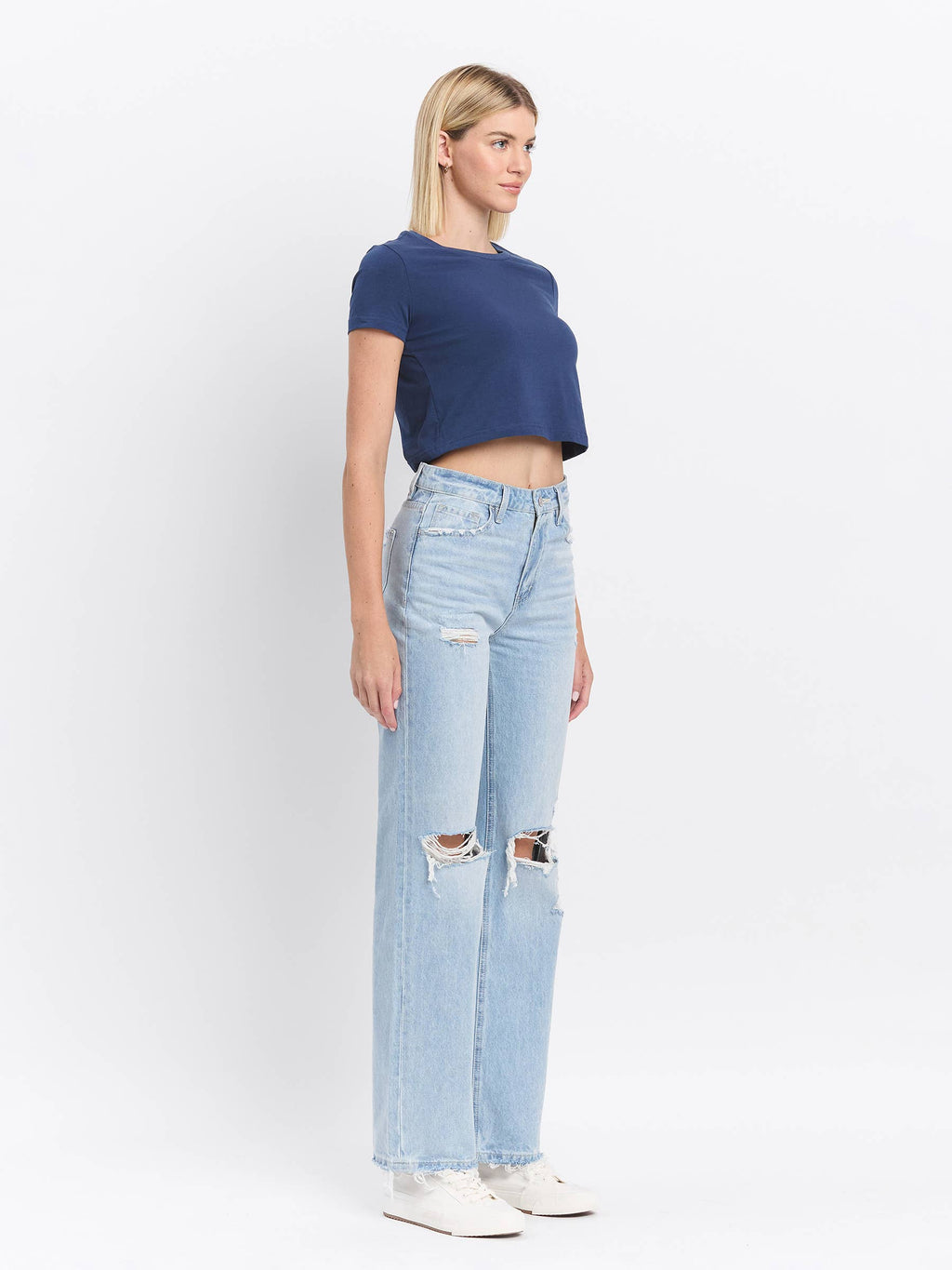 90's Vintage Revival Super High Rise Flare Jeans