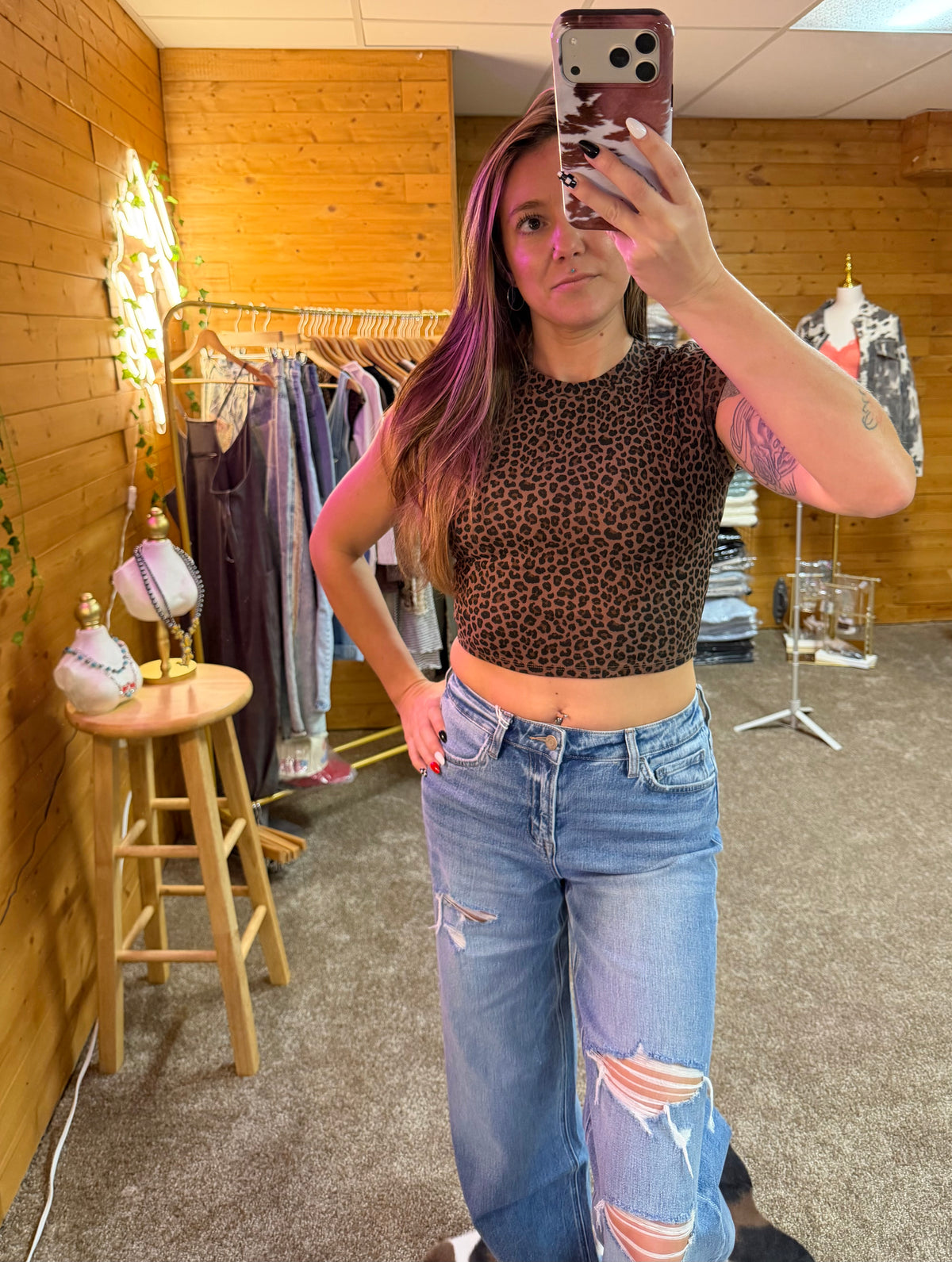 Wildest Dreams Leopard Tee
