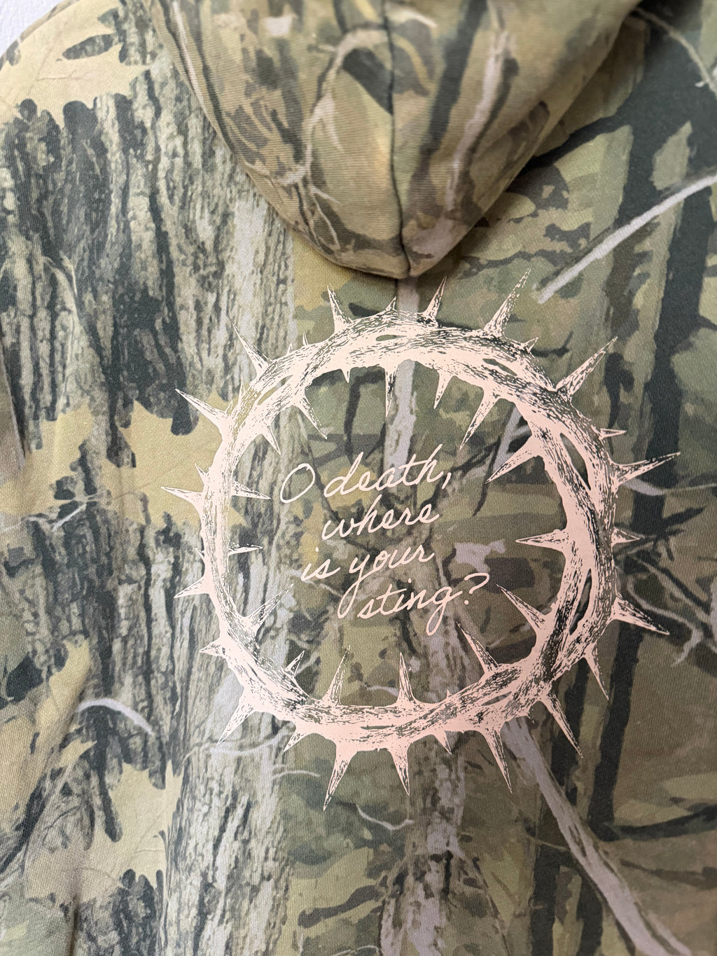 The Sacrifice Camo Unisex Hoodie