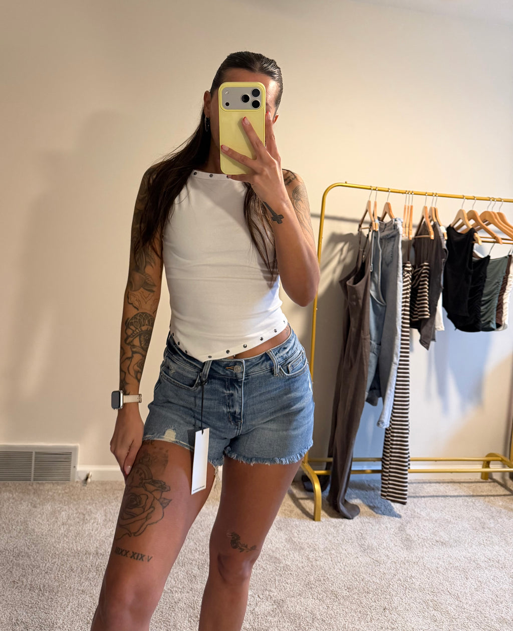 Mica Mid Rise Shorts