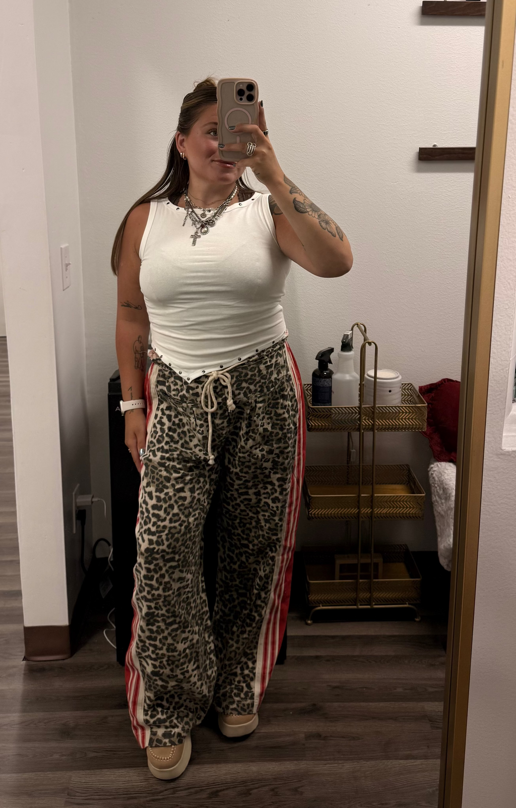 Stud Detail Asymmetrical Hem Knit Crop Top