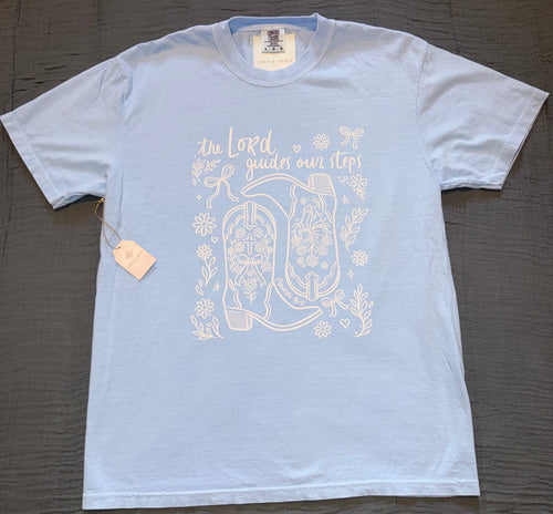 "The Lord Guides Our Steps" Graphic Tee