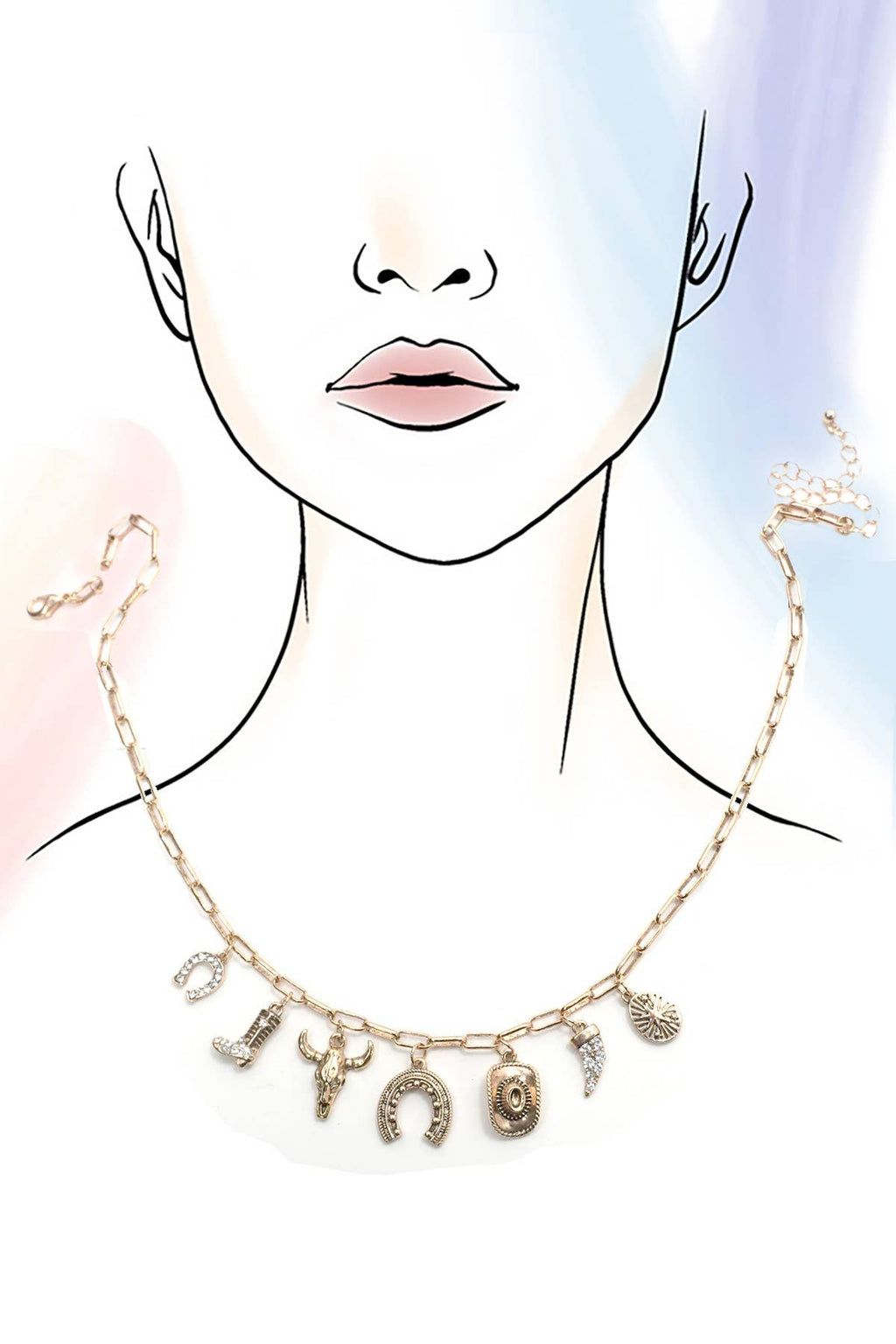 Wild West Link Necklace